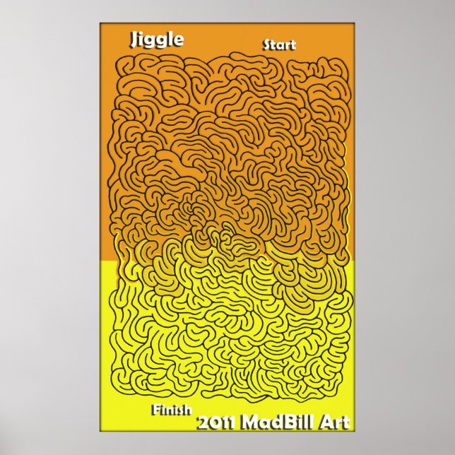 Jiggle Maze Poster (Front)