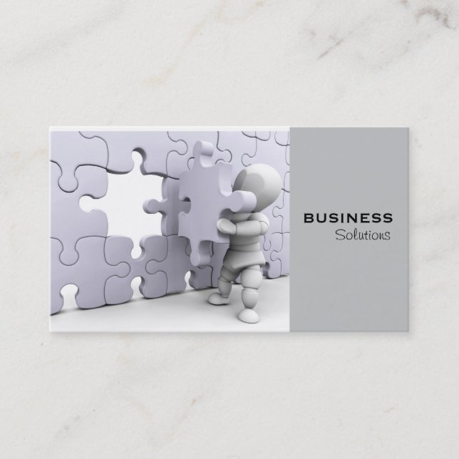 Jigsaw Business Card (Front)