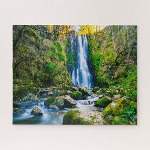 Jigsaw Cascade Falls Mission British Columbia. Puzzle