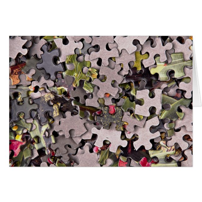 Jigsaw puzzle background (Front Horizontal)