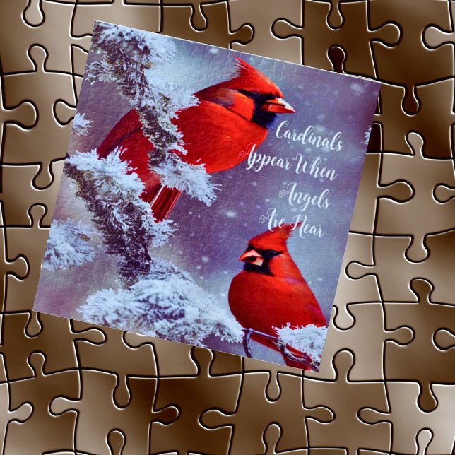 Jigsaw Puzzle Cardinals Appear When Angels Near (Creator Uploaded)