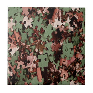 Jigsaw Puzzle Ceramic Tile
