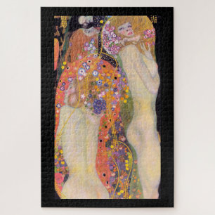 JIGSAW PUZZLE : GUSTAV KLIMT : WATER SERPENTS II