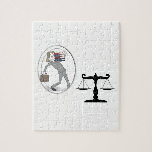 Jigsaw Puzzle Lawyer (Vertical)