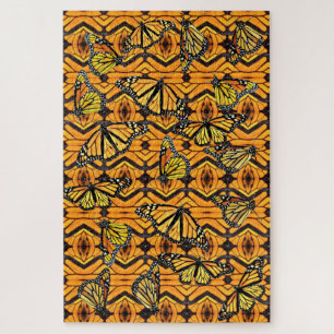 Jigsaw Puzzle Monarch Collage