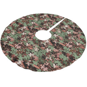 Jigsaw Puzzle Novelty Brushed Polyester Tree Skirt