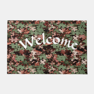 Jigsaw Puzzle Novelty Doormat