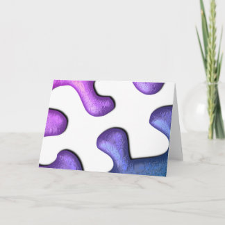 Jigsaw Puzzle Piece Greeting Card
