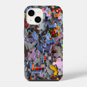 Jigsaw Puzzle Pieces iPhone 14 Case