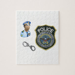 Jigsaw Puzzle Policeman