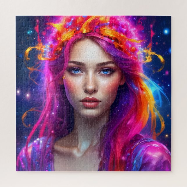 Jigsaw Puzzle Sets of A Girls Portrait (Vertical)