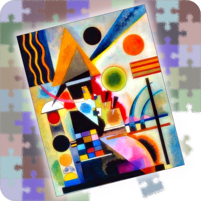 JIGSAW PUZZLE - "Swinging" - Wassily Kandinsky (Creator Uploaded)