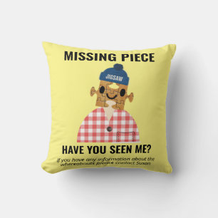 Jigsaw Puzzles fanatic puzzler mad Cushion