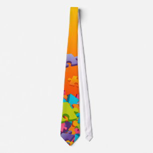 Jigsaw Tie