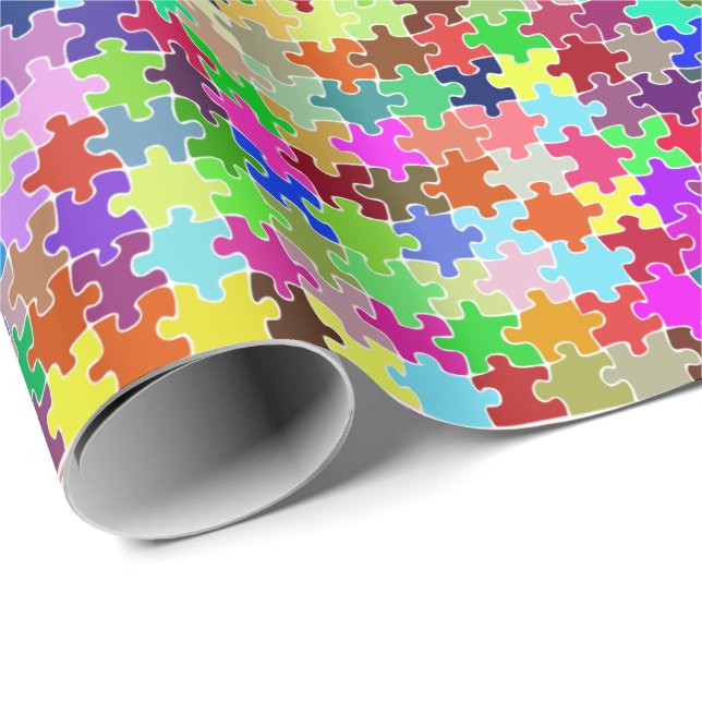 Jigsaw Wrapping Paper (Roll Corner)