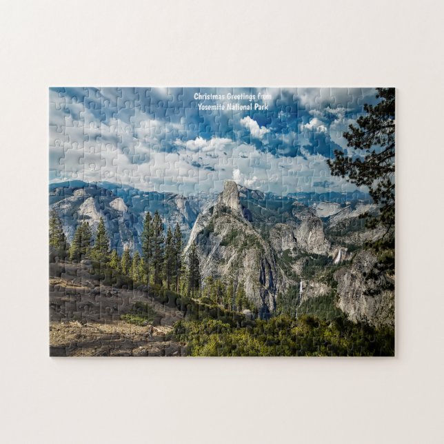 Jigsaw Yosemite National Park USA. Jigsaw Puzzle (Horizontal)