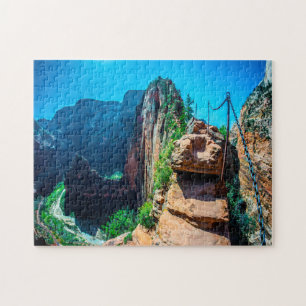 Jigsaws Angels Landing Zion Utah. Jigsaw Puzzle