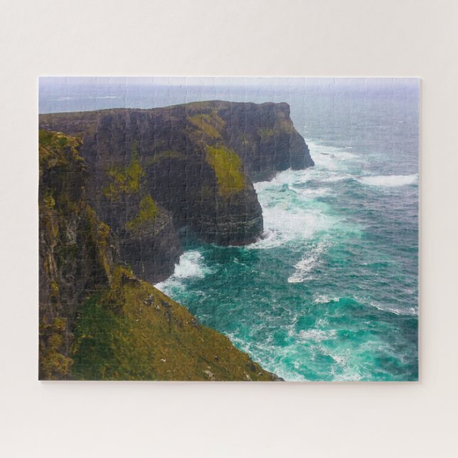 Jigsaws Cliffs of Moher Ireland. Jigsaw Puzzle (Horizontal)