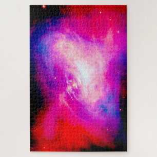 Jigsaws Crab Nebula. Jigsaw Puzzle