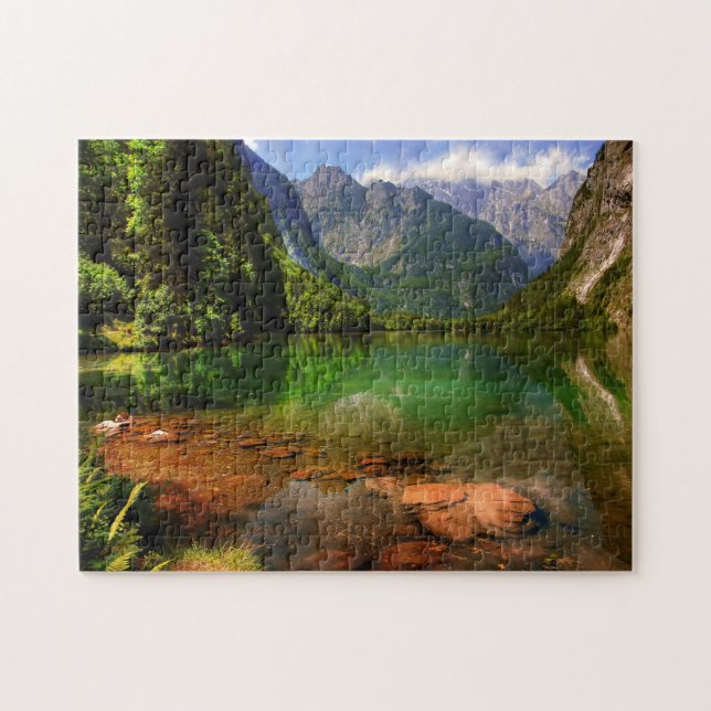 Jigsaws Königssee Bavaria. Jigsaw Puzzle (Horizontal)
