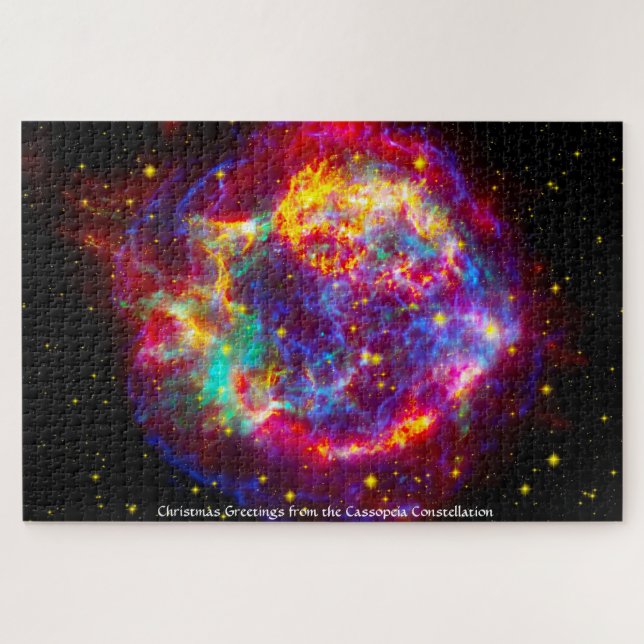 Jigsaws of the Cassopeia Constellation. Jigsaw Puz Jigsaw Puzzle (Horizontal)