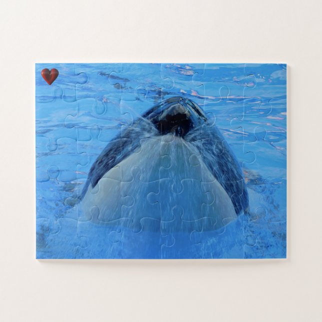 Jigsaws Orcas or Killer Whales Jigsaw Puzzle (Horizontal)