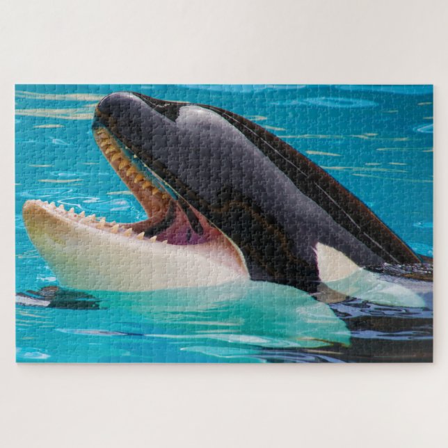 Jigsaws Orcas or Killer Whales Jigsaw Puzzle (Horizontal)