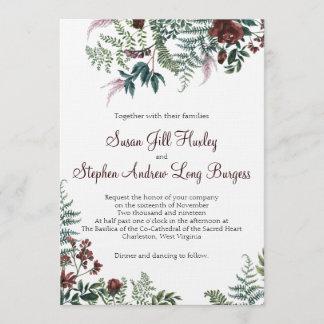 Jill and Drew's Wedding Invitations