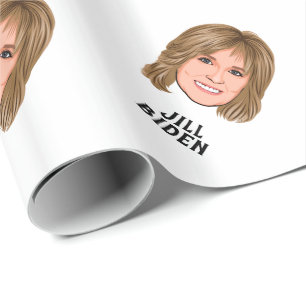 JILL BIDEN CUSTOM WRAPPING PAPER