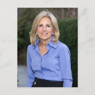 Jill Biden Post Card
