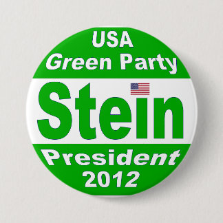 Jill Stein for President 2012 Green Party 7.5 Cm Round Badge