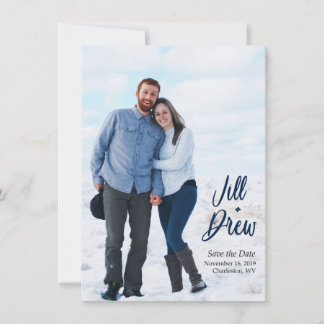 Jill's Wedding Save the Date Invitation