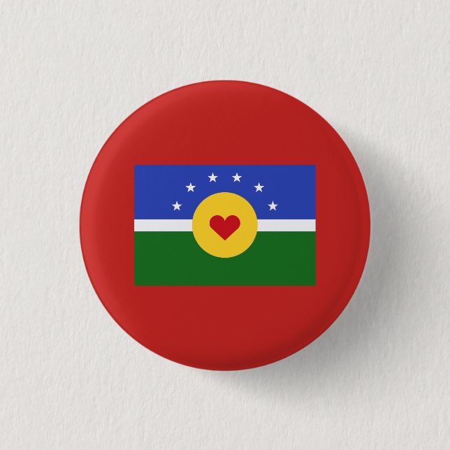 Jilltopia Flag Button (Front)