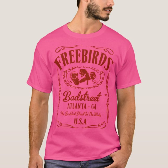 Jim Beamstyle Badstreet Usa  Fabulous Freebirds Cl T-Shirt (Front)