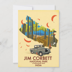 Jim Corbett National Park, Uttarakhand State Invitation