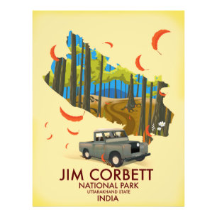 Jim Corbett National Park, Uttarakhand State Photo Print