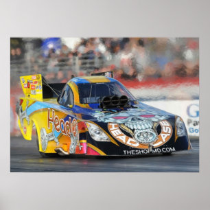 Jim Head Top Fuel Funny Car Print