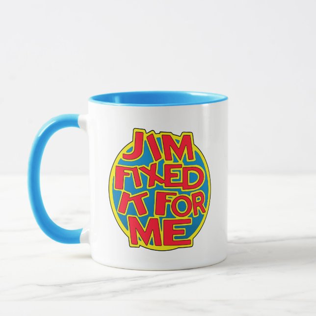 Jim’ll Fix It Mug (Left)