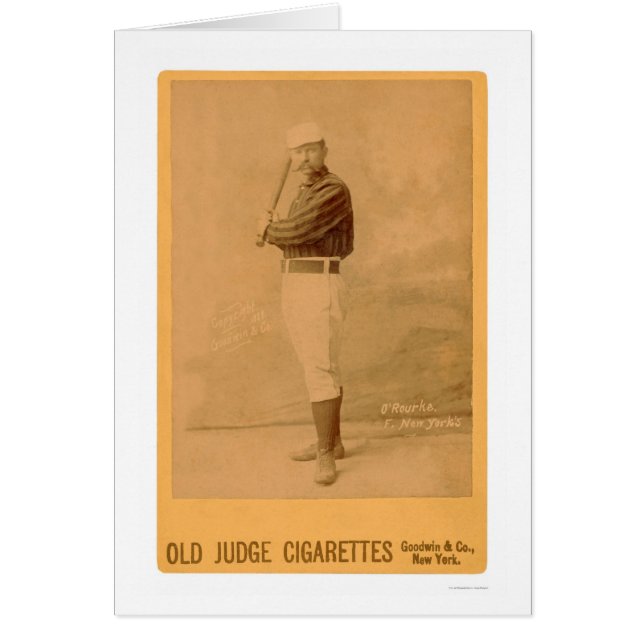Jim O'Rourke Baseball Card 1889 (Front)