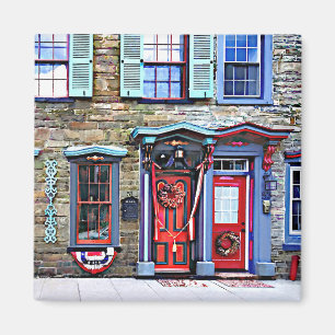 Jim Thorpe PA - Fancy Doors and Windows Magnet