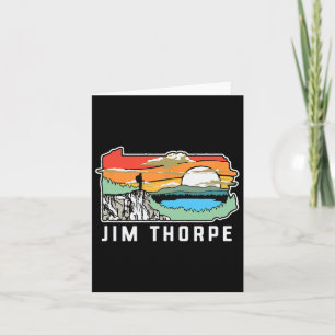 Jim Thorpe Pennsylvania Nature Outdoor Hiking Card