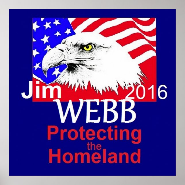Jim WEBB 2016 Poster (Front)