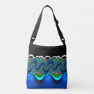 Jimette Colorful Design Tape-Bag Crossbody Bag
