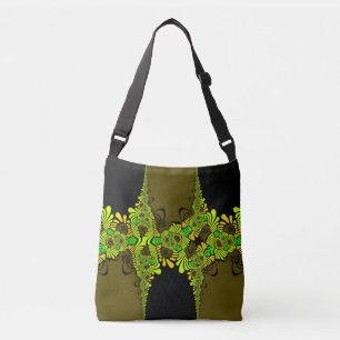 Jimette Colorful Design Tape-Bag Crossbody Bag