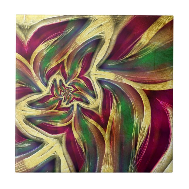 Jimette Design ceramic 2020 collection Tile (Front)
