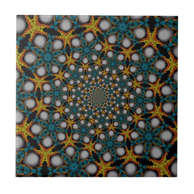 Jimette Design ceramic 2020 collection Tile (Front)