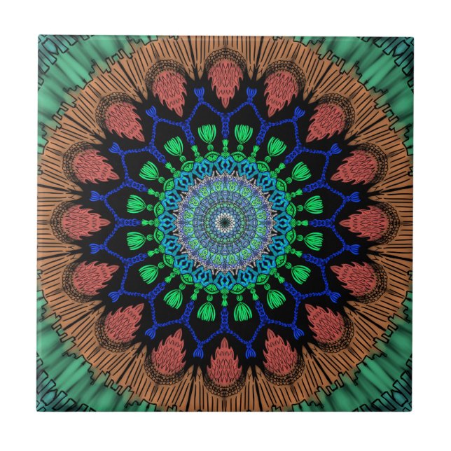 Jimette Design ceramic 2020 collection Tile (Front)