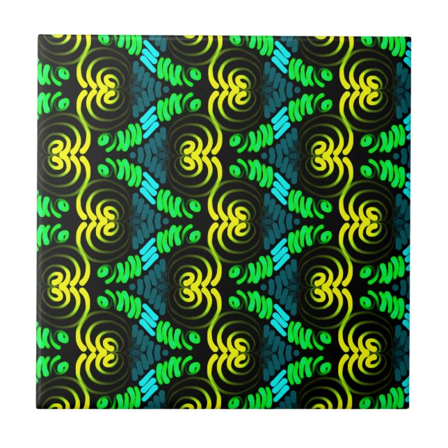 Jimette Design ceramic 2020 collection Tile (Front)