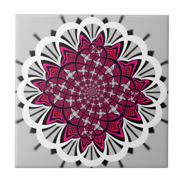Jimette Design ceramic 2020 collection Tile (Front)