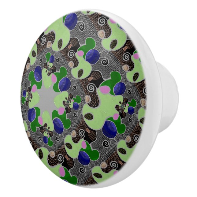 Jimette Design handle collection 2019. Ceramic Knob (Right)